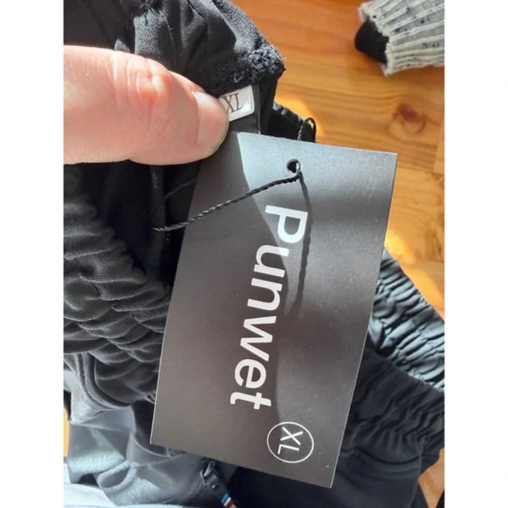 Punwet Men's Jogger Sweatpants – Black –‎ Size XL – NWT